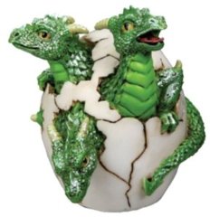 Summit Collection Small 3 Headed Dragon Hatchling